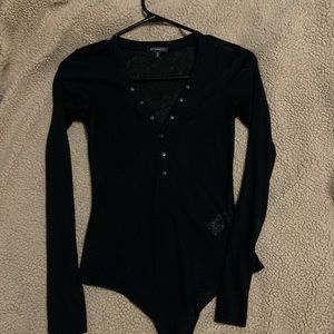 Dynamite Henley bodysuit